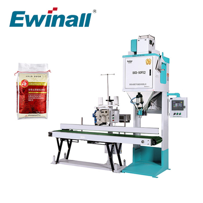DCS-50FE2 آلة تعبئة الأرز الأوتوماتيكية الكبرى CE Bean Packing Scale Stable Sewing