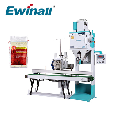 DCS-50FA1 Ewinall التلقائي آلة تعبئة الأرز الفول الحبوب الجوز الغذاء يزن