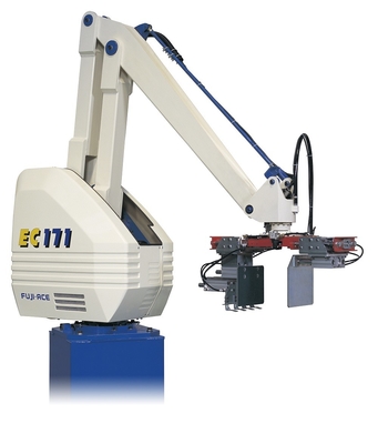 100NL / Min Robotic Bag Palletizer التعبئة والتغليف الصناعي PLC نظام منصات نقالة أوتوماتيكي