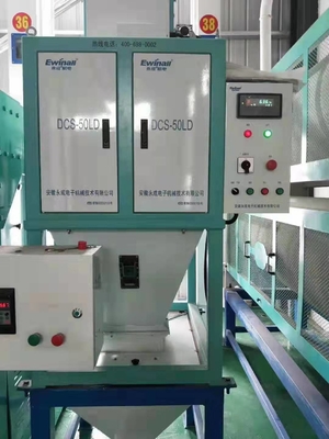 0.9kw AC380V ختم السيارات آلة تعبئة كيس الحبوب 40 طن / ساعة للبذور