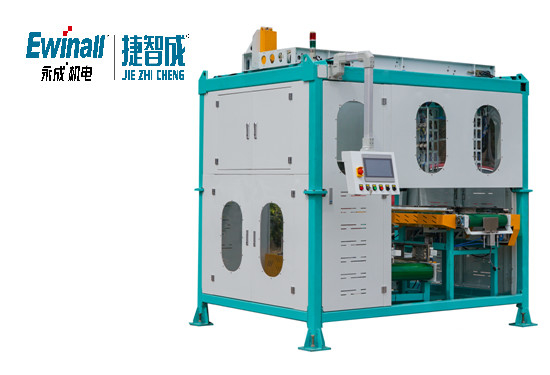 EWINALL صندوق كرتون حقيبة فراغ آلة التعبئة 4kw 1400 كيس / ساعة